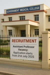 “RBTS होम्योपैथिक मेडिकल कॉलेज मुजफ्फरपुर – असिस्टेंट प्रोफेसर भर्ती 2025”