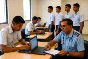 Air Force aspirants applying for Group Y Medical Assistant post in 2025