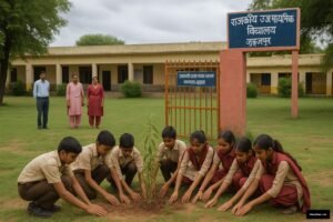 “झुंझुनूं में मिशन हरियाळो राजस्थान के तहत पौधारोपण – जुलाई 2025”