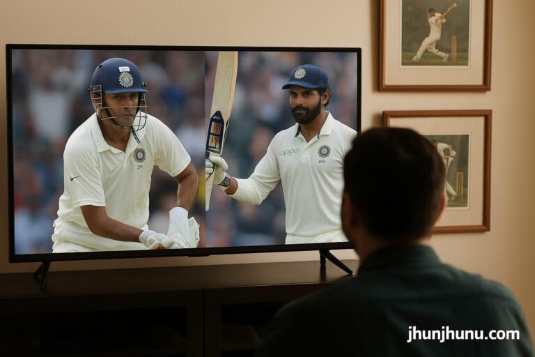 राहुल द्रविड़, जडेजा और तेंदुलकर जैसे खिलाड़ियों के शतक की झलक दिखाती क्रिकेट तस्वीर