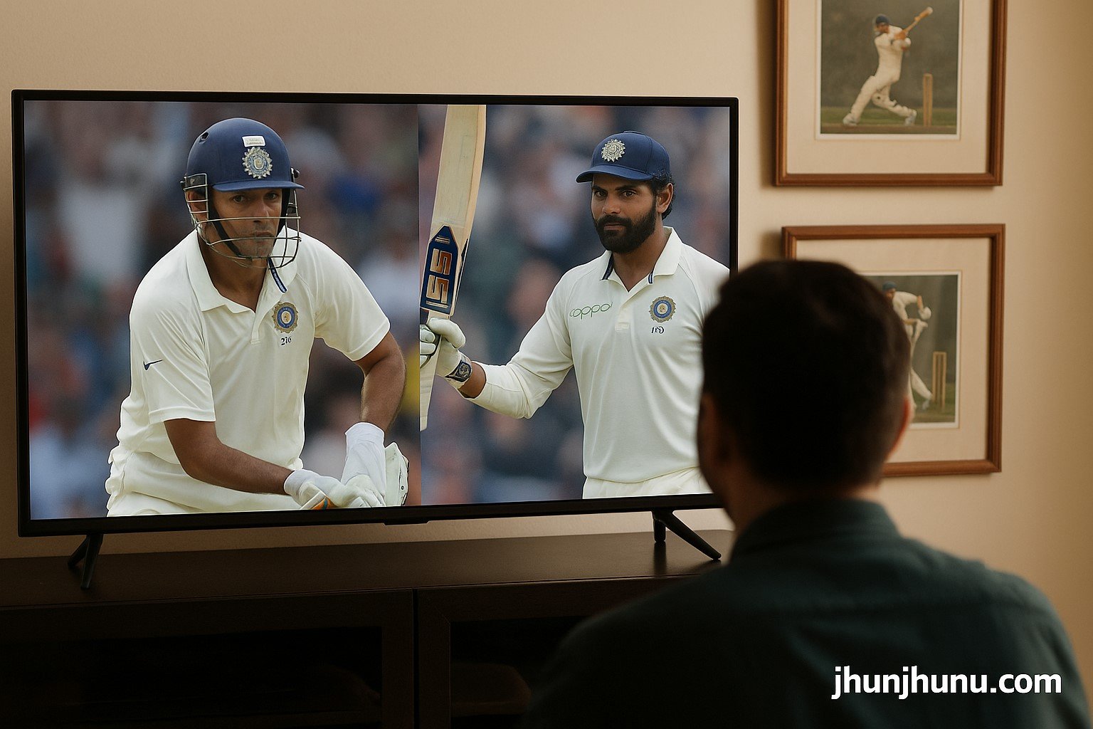 राहुल द्रविड़, जडेजा और तेंदुलकर जैसे खिलाड़ियों के शतक की झलक दिखाती क्रिकेट तस्वीर