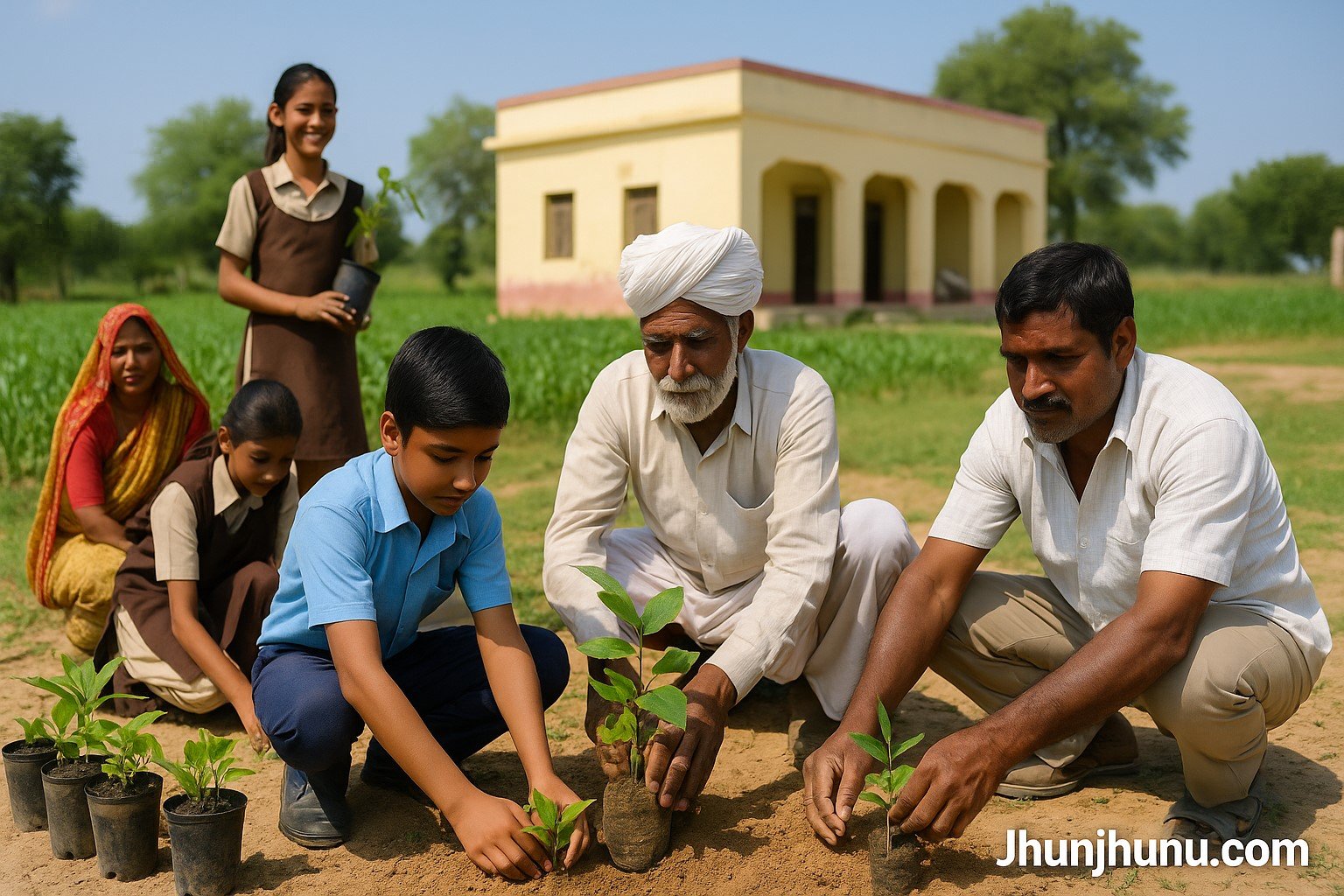 मिशन हरियालो राजस्थान: 5 साल में 50 करोड़ पौधे, झुंझुनूं में भी चलेगा विशेष अभियान