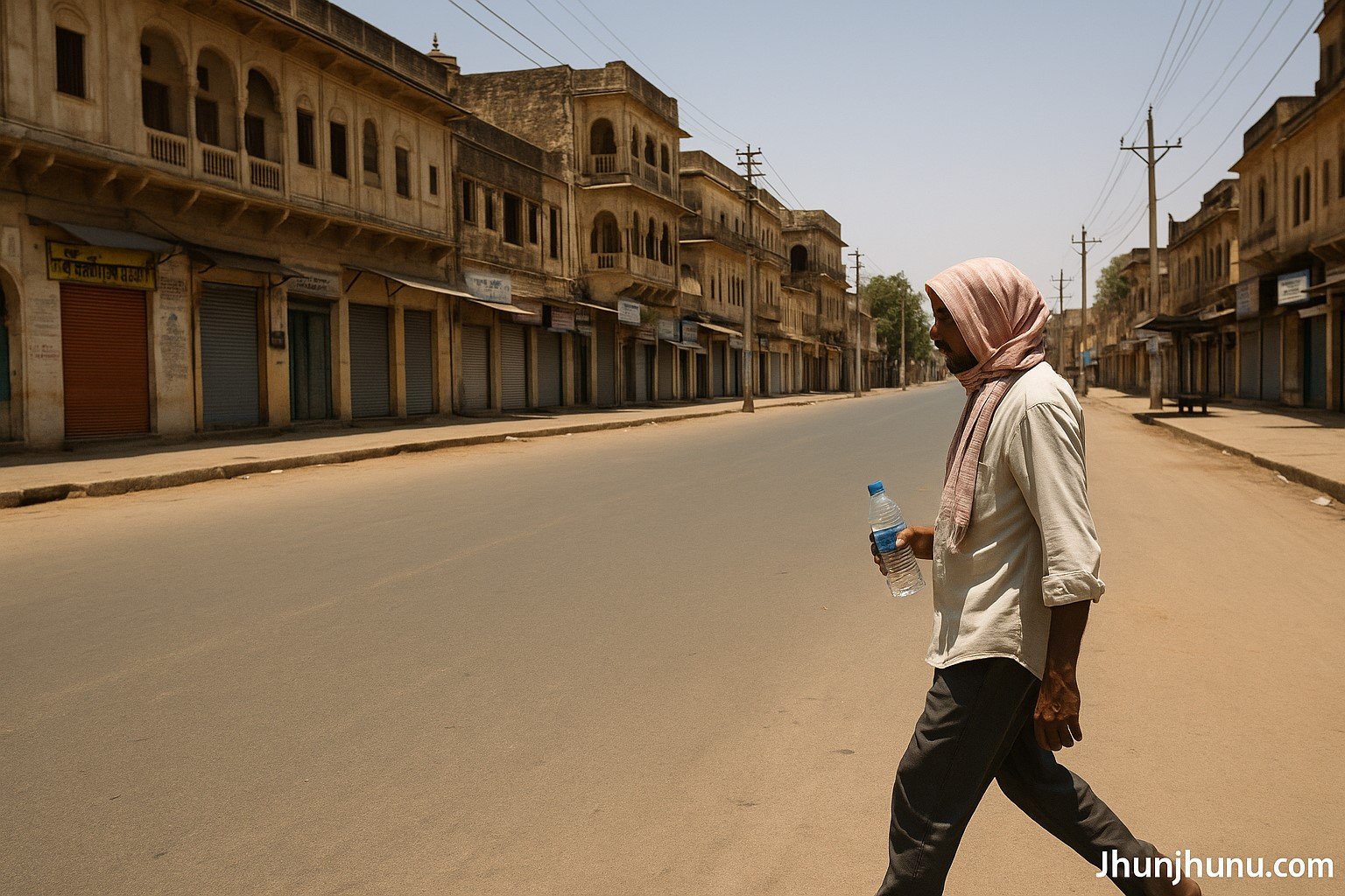 झुंझुनूं में लू का प्रकोप, 44.5°C तक पहुंचा पारा