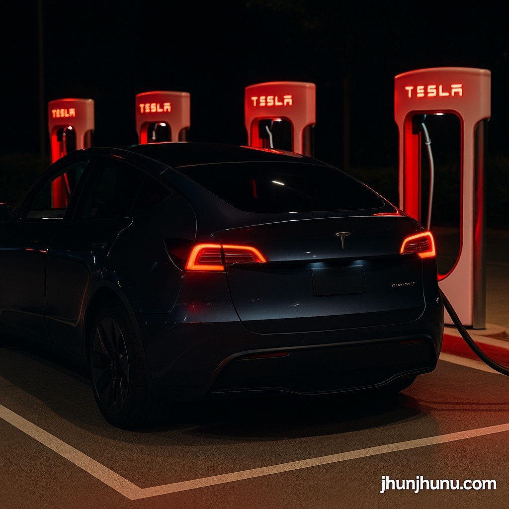 मुंबई के BKC में Tesla का पहला सुपरचार्जिंग स्टेशन शुरू