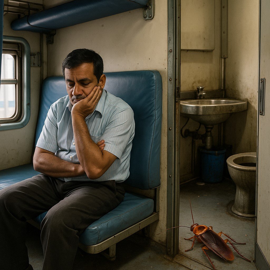 AC कोच सबसे गंदे, 15 हजार से ज्यादा शिकायतें कीड़े-मकौड़ों की; CAG रिपोर्ट में खुला रेलवे का सच