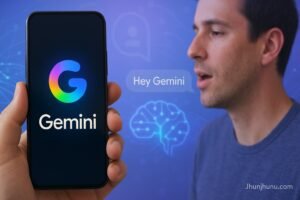 “गूगल का नया AI असिस्टेंट Gemini, पुराने Google Assistant की जगह लेते हुए।”