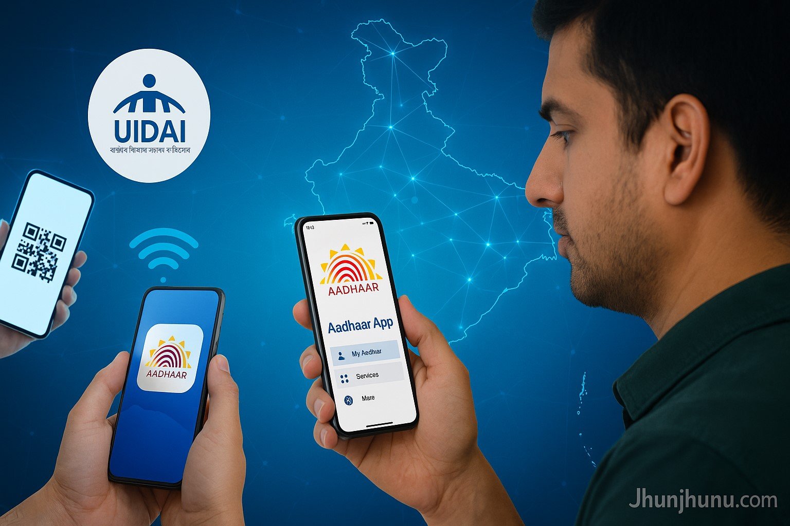 UIDAI ने लॉन्च किया नया Aadhaar App, अब मोबाइल से होंगे सारे काम